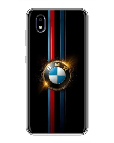 Чехол для ZTE Blade A3 (2020) с картинкой «BMW M-Power неон»