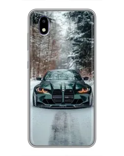 Чехол для ZTE Blade A3 (2020) с картинкой «BMW в зимнем лесу» Чехол для ZTE Blade A3 (2020) с картинкой «BMW в зимнем лесу»