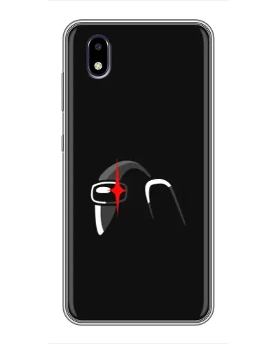Чехол для ZTE Blade A3 (2020) с картинкой «Among Us шлем» Чехол для ZTE Blade A3 (2020) с картинкой «Among Us шлем»