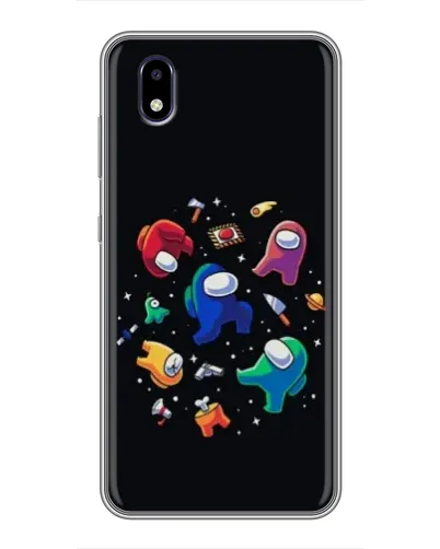 Чехол для ZTE Blade A3 (2020) с картинкой «Among Us космос» Чехол для ZTE Blade A3 (2020) с картинкой «Among Us космос»