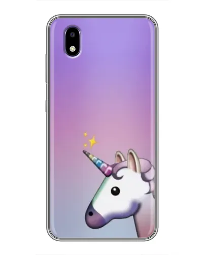 Чехол для ZTE Blade A3 (2020) с картинкой «Единорог градиент»