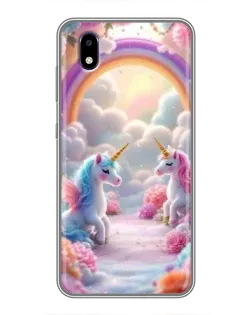 Чехол для ZTE Blade A3 (2020) с картинкой «Радуга и единороги» Чехол для ZTE Blade A3 (2020) с картинкой «Радуга и единороги»