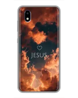 Чехол для ZTE Blade A3 (2020) с картинкой «Сияние Имени Jesus»