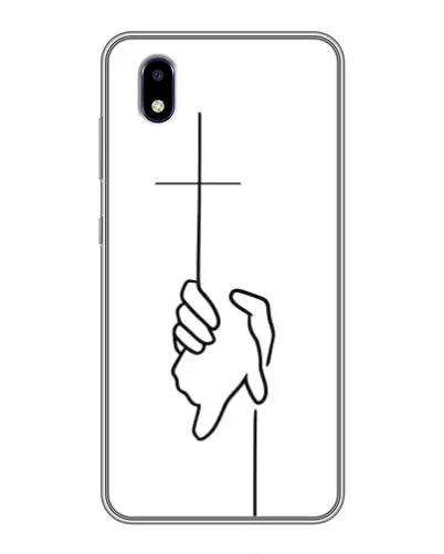 Чехол для ZTE Blade A3 (2020) с картинкой «Рука держит» Чехол для ZTE Blade A3 (2020) с картинкой «Рука держит»