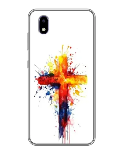 Чехол для ZTE Blade A3 (2020) с картинкой «Акварельный крест» Чехол для ZTE Blade A3 (2020) с картинкой «Акварельный крест»