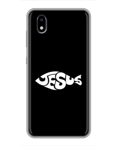 Чехол для ZTE Blade A3 (2020) с картинкой «Рыба Jesus» Чехол для ZTE Blade A3 (2020) с картинкой «Рыба Jesus»