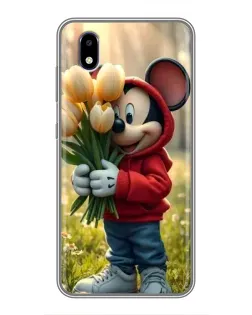 Чехол для ZTE Blade A3 (2020) с картинкой «Микки с тюльпанами» Чехол для ZTE Blade A3 (2020) с картинкой «Микки с тюльпанами»