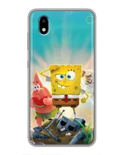 Чохол для ZTE Blade A3 (2020) з картинкою «Спанч Боб переможець»