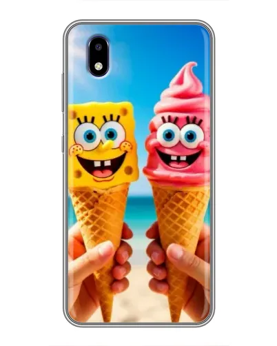Чохол для ZTE Blade A3 (2020) з картинкою «Спанч Боб морозиво» Чохол для ZTE Blade A3 (2020) з картинкою «Спанч Боб морозиво»