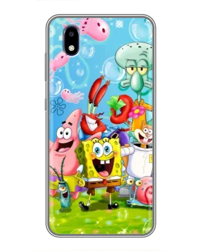 Чехол для ZTE Blade A3 (2020) с картинкой «Губка Боб и друзья» Чехол для ZTE Blade A3 (2020) с картинкой «Губка Боб и друзья»