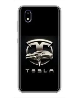 Чехол для ZTE Blade A3 (2020) с картинкой «Tesla — серебристое авто» Чехол для ZTE Blade A3 (2020) с картинкой «Tesla — серебристое авто»