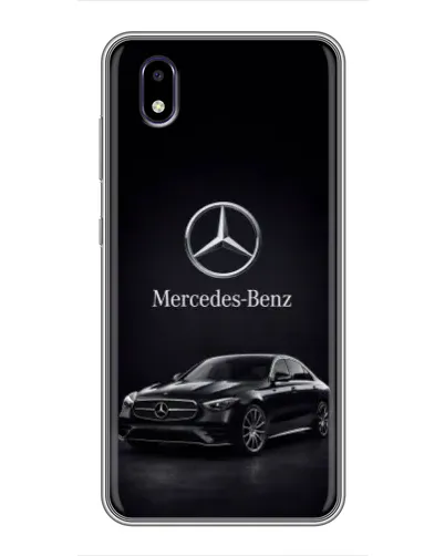 Чехол для ZTE Blade A3 (2020) с картинкой «Mercedes — решетка радиатора»