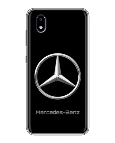 Чехол для ZTE Blade A3 (2020) с картинкой «Mercedes Silver Logo»