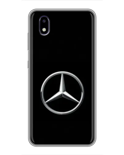 Чехол для ZTE Blade A3 (2020) с картинкой «Mercedes классический лого»