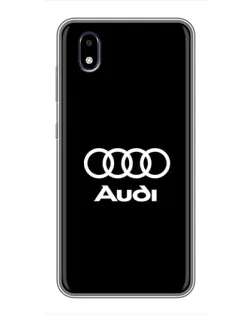 Чехол для ZTE Blade A3 (2020) с картинкой «Классическое лого Audi»