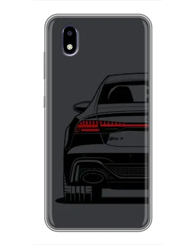 Чехол для ZTE Blade A3 (2020) с картинкой «Задняя часть Audi — арт»
