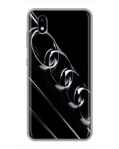 Чехол для ZTE Blade A3 (2020) с картинкой «Audi — абстрактные кольца»
