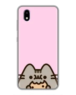 Чехол для ZTE Blade A3 (2020) с картинкой «Pusheen и печенье» Чехол для ZTE Blade A3 (2020) с картинкой «Pusheen и печенье»