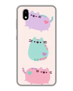 Чехол для ZTE Blade A3 (2020) с картинкой «Pusheen трио» Чехол для ZTE Blade A3 (2020) с картинкой «Pusheen трио»