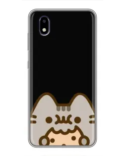 Чохол для ZTE Blade A3 (2020) з картинкою «Пушин на чорному»