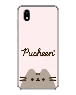 Чохол для ZTE Blade A3 (2020) з картинкою «Pusheen логотип»