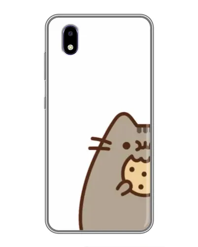 Чехол для ZTE Blade A3 (2020) с картинкой «Пушин с печеньем»
