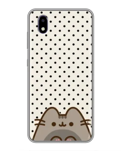 Чехол для ZTE Blade A3 (2020) с картинкой «Пушин в горошек»