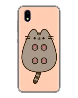 Чохол для ZTE Blade A3 (2020) з картинкою «Пушин пузиком догори»