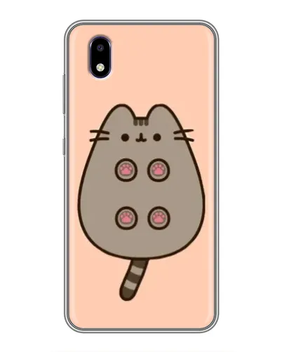 Чехол для ZTE Blade A3 (2020) с картинкой «Пушин пузиком кверху»