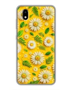 Чехол для ZTE Blade A3 (2020) с картинкой «Ромашковое солнце»