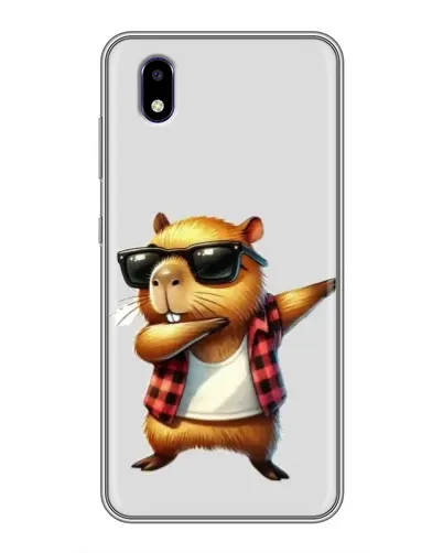 Чехол для ZTE Blade A3 (2020) с картинкой «Капибара рэпер даб»
