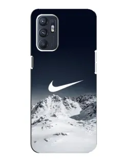 Чехол для ZTE Blade A31 Plus с картинкой «Nike — зимние горы»