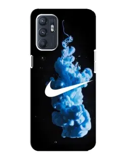 Чехол для ZTE Blade A31 Plus с картинкой «Nike и синий дым»