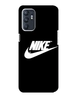Чехол для ZTE Blade A31 Plus с картинкой «Мазки краски Nike»