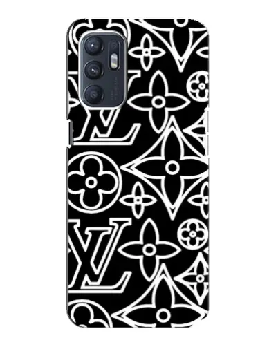 Чехол для ZTE Blade A31 Plus с картинкой «Черно-белый узор LV» Чехол для ZTE Blade A31 Plus с картинкой «Черно-белый узор LV»