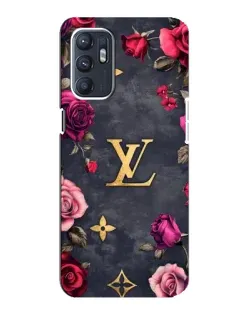 Чехол для ZTE Blade A31 Plus с картинкой «Цветочный Louis Vuitton»