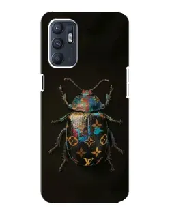 Чехол для ZTE Blade A31 Plus с картинкой «LV — мраморный принт»