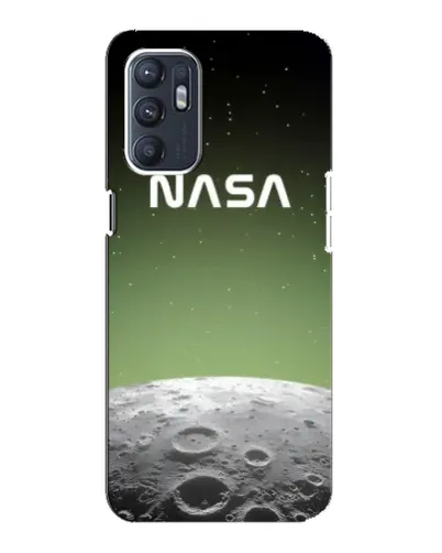 Чехол для ZTE Blade A31 Plus с картинкой «NASA — лунный градиент»