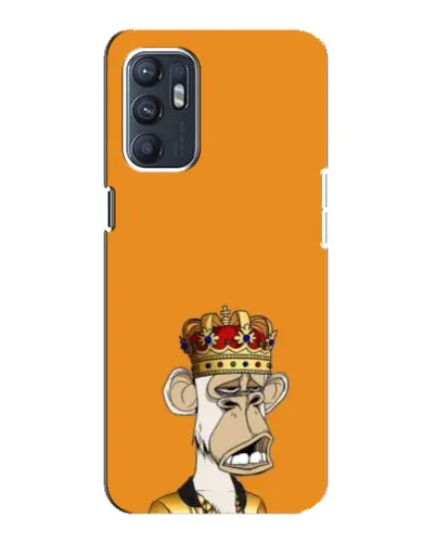 Чехол для ZTE Blade A31 Plus с картинкой «Золотая обезьяна Bored Ape»