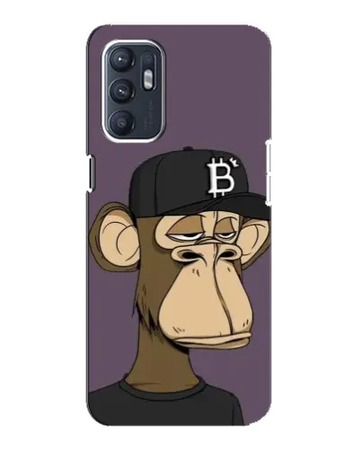 Чехол для ZTE Blade A31 Plus с картинкой «Bored Ape в кепке»