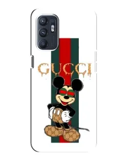 Чехол для ZTE Blade A31 Plus с картинкой «Микки Маус Gucci — полосы» Чехол для ZTE Blade A31 Plus с картинкой «Микки Маус Gucci — полосы»