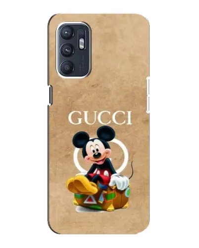 Чехол для ZTE Blade A31 Plus с картинкой «Микки Маус Gucci — крафт» Чехол для ZTE Blade A31 Plus с картинкой «Микки Маус Gucci — крафт»
