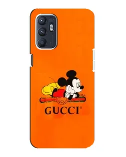 Чехол для ZTE Blade A31 Plus с картинкой «Микки Маус Gucci — оранж» Чехол для ZTE Blade A31 Plus с картинкой «Микки Маус Gucci — оранж»