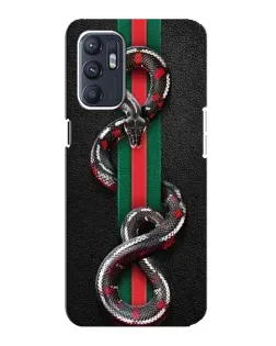 Чехол для ZTE Blade A31 Plus с картинкой «Gucci — змея на полосе» Чехол для ZTE Blade A31 Plus с картинкой «Gucci — змея на полосе»