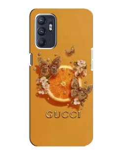 Чехол для ZTE Blade A31 Plus с картинкой «Gucci — золотые бабочки» Чехол для ZTE Blade A31 Plus с картинкой «Gucci — золотые бабочки»