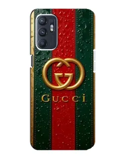 Чехол для ZTE Blade A31 Plus с картинкой «Gucci — фирменная полоса и золото» Чехол для ZTE Blade A31 Plus с картинкой «Gucci — фирменная полоса и золото»