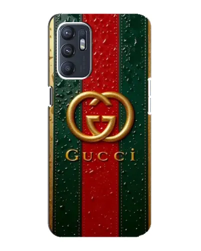 Чехол для ZTE Blade A31 Plus с картинкой «Gucci — фирменная полоса и золото» Чехол для ZTE Blade A31 Plus с картинкой «Gucci — фирменная полоса и золото»