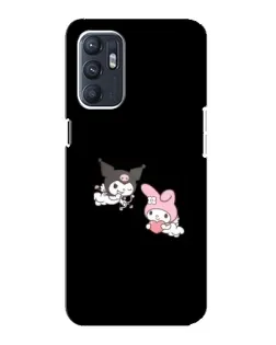 Чехол для ZTE Blade A31 Plus с картинкой «My Melody и Kuromi»
