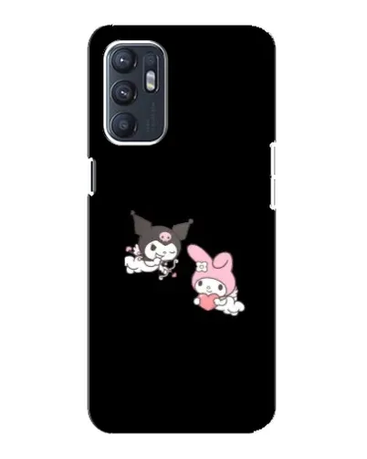 Чехол для ZTE Blade A31 Plus с картинкой «My Melody и Kuromi»