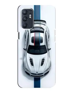 Чехол для ZTE Blade A31 Plus с картинкой «Вид сверху — BMW M»